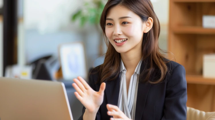 専門スタッフへWebで相談が可能